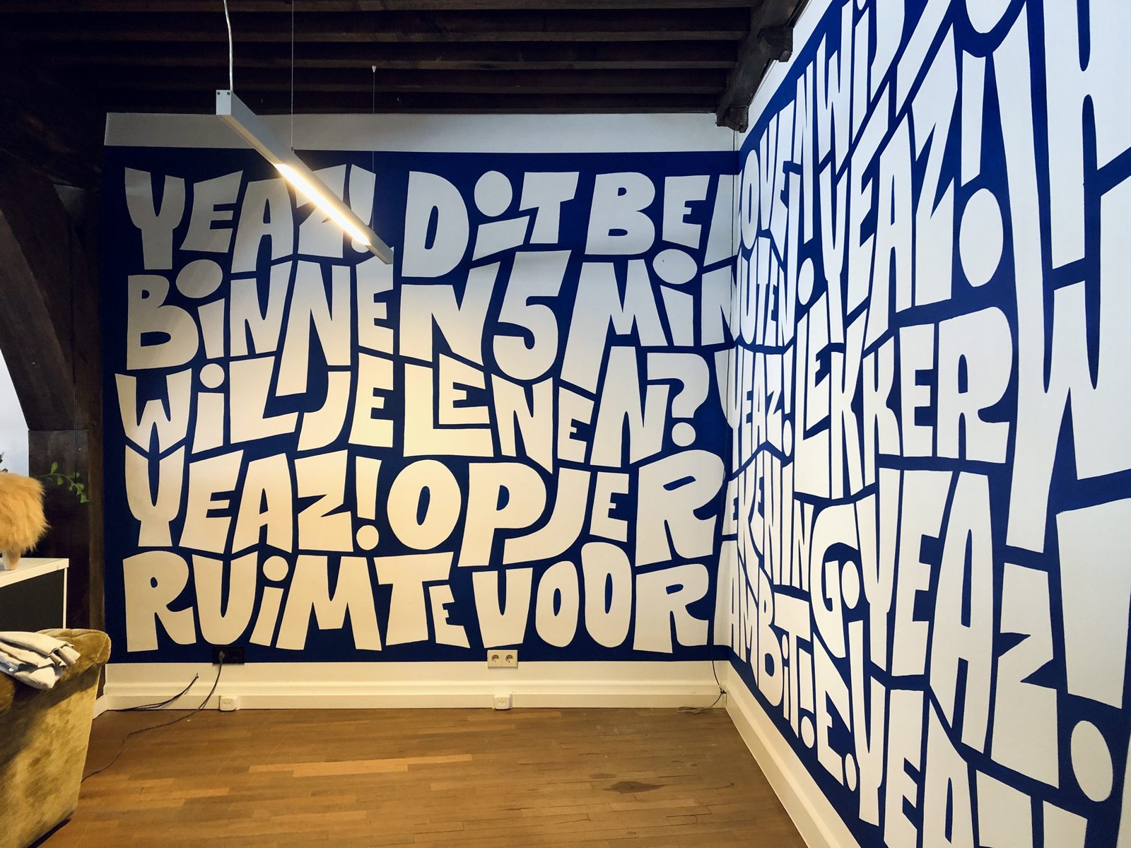 Typographic Mural