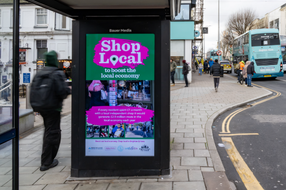 Bus Stop Ad 2