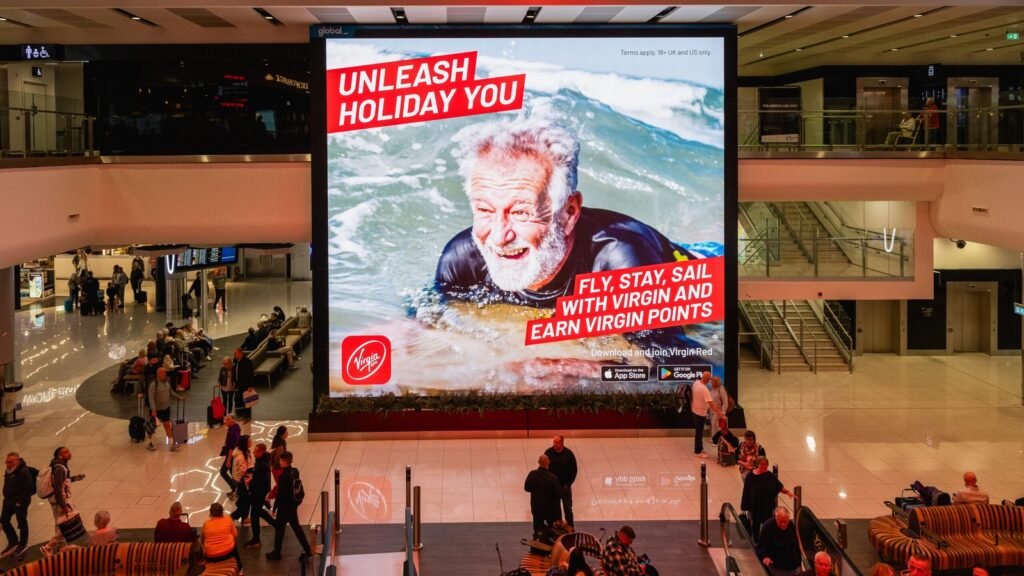 Rail advertising in the UK